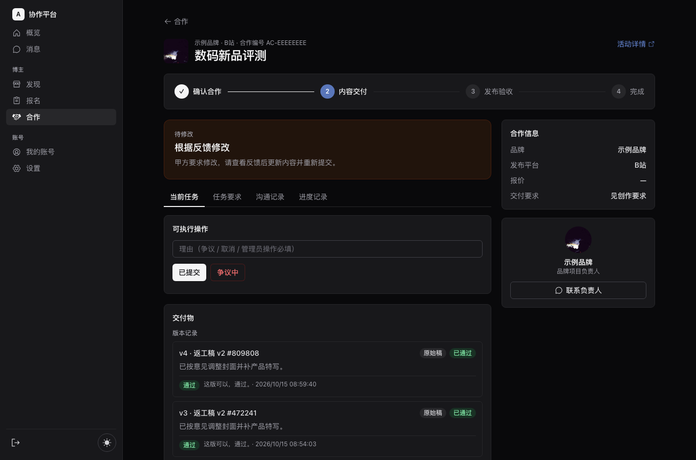 Version history preserved